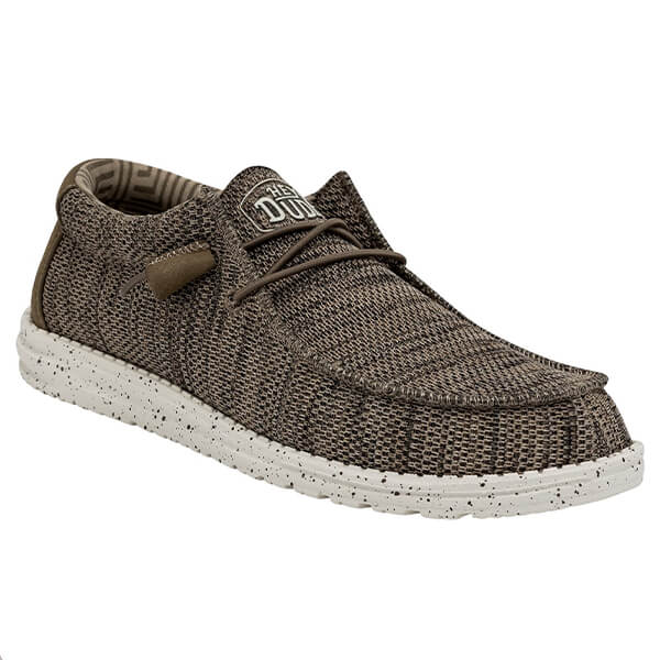 HeyDude Shoes Wally Sox Brown