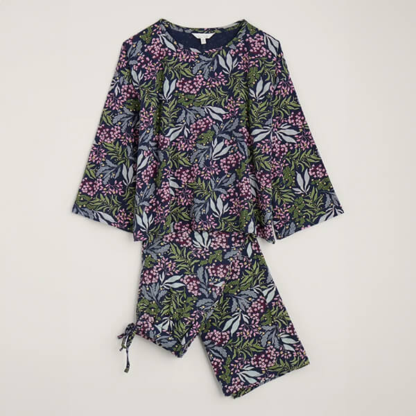 Seasalt Tree Shadow Pyjamas Riverbed Floral Maritime