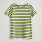 Seasalt Sailor T-Shirt Breton Dill Chalk