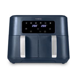 Tower Vortx 8.5L Airfryer Dual Basket Blue