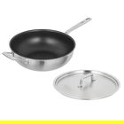 Kuhn Rikon Culinary Fiveply 28cm Non-Stick Wok/Chef`s Pan with Lid and Helper Handle