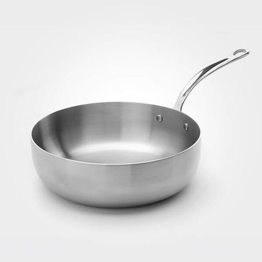 Samuel Groves Classic Stainless Steel Triply 28cm Chefs Pan