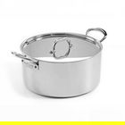 Samuel Groves Classic Stainless Steel Triply 18cm Casserole Pan with Lid
