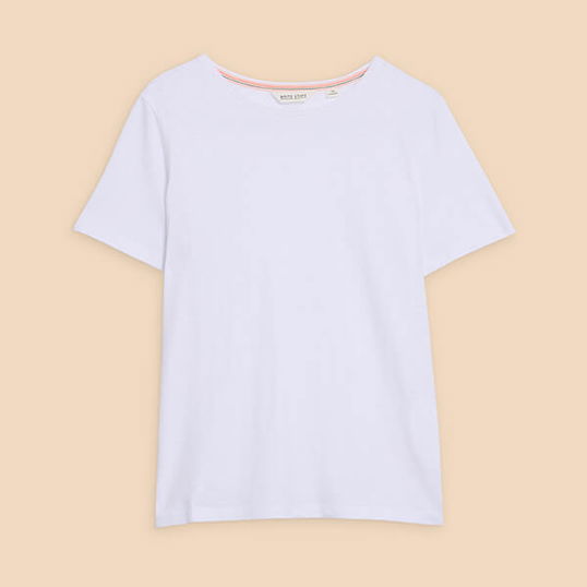 White Stuff Abbie T-Shirt Brilliant White
