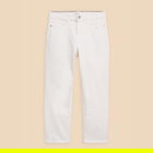 White Stuff Blake Straight Crop Jean Natural White