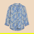 White Stuff Annie Jersey Shirt Blue Multi