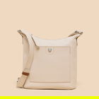 White Stuff Mini Fern Leather Crossbody Bag Pale Ivory