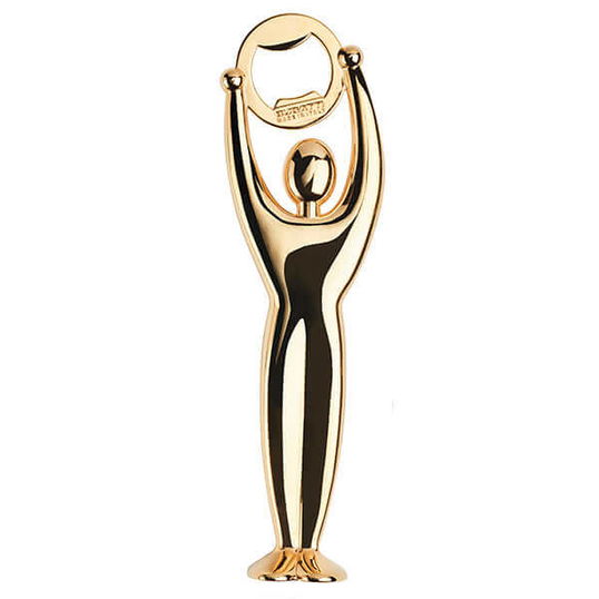 Bugatti Gym Bottle Opener Gold