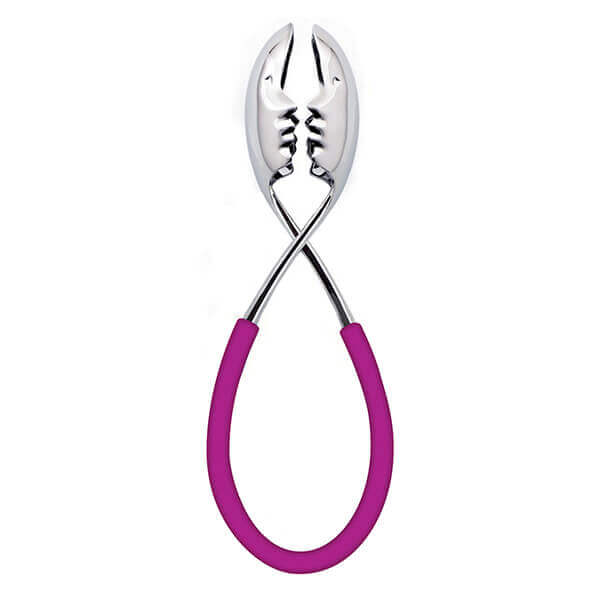 Bugatti Kiss Salad Tongs Fuchsia