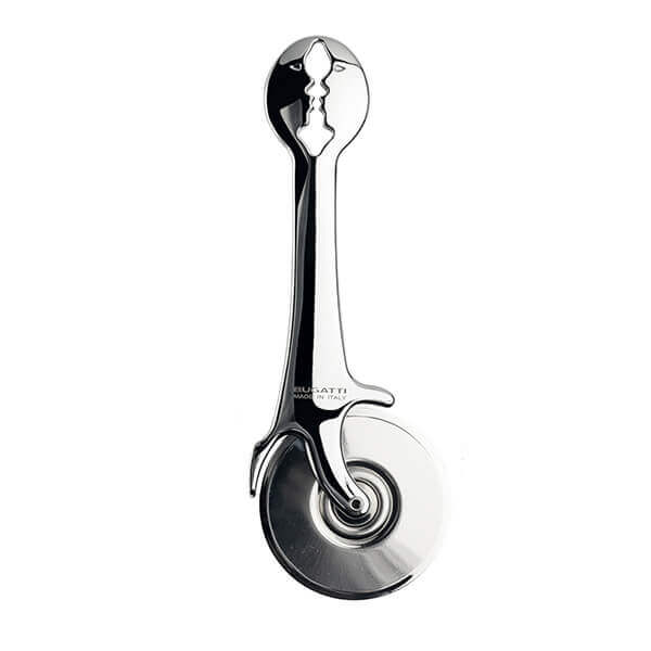 Bugatti Kiss Pizza Cutter Chrome