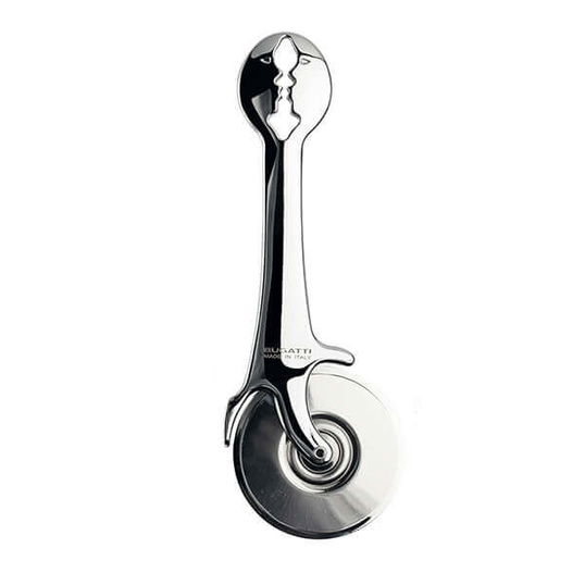 Bugatti Kiss Pizza Cutter Chrome