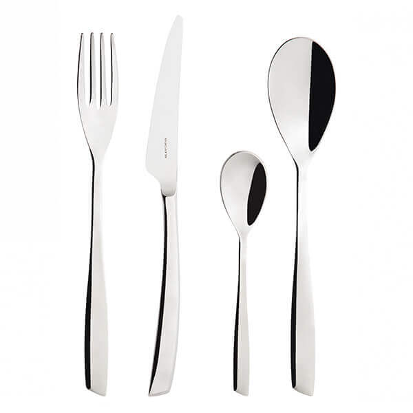 Bugatti Riviera Stainless Steel 24 Piece Cutlery Set in Gallery Box