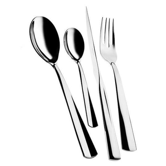 Bugatti Amalfi Stainless Steel 24 Piece Cutlery Set in Gallery Box