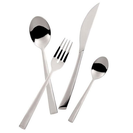 Bugatti Caprera Stainless Steel 24 Piece Cutlery Set in Gallery Box