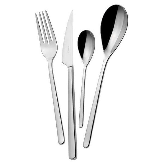 Bugatti Sintesi Stainless Steel 24 Piece Cutlery Set in Gallery Box