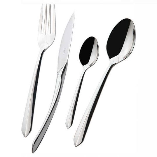 Bugatti Aphrodite Stainless Steel 24 Piece Cutlery Set in Gallery Box