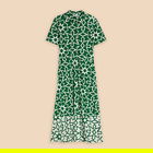 White Stuff Ria Jersey Shirt Dress Green Print
