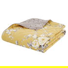 Catherine Lansfield Canterbury Bedspread Ochre