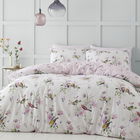 Catherine Lansfield Songbird Single Duvet Set Pink