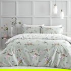 Catherine Lansfield Songbird Single Duvet Set Sage