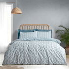 Catherine Lansfield Sardinia Tile King Duvet Set Seafoam
