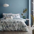 RHS Japanese Garden Super King Duvet Set Seafoam