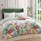 RHS Cottage Meadow Single Duvet Set Pink