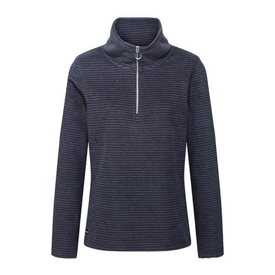 Regatta Solenne Half Zip Fleece Navy Silver