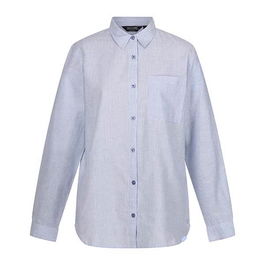 Regatta Primevere Shirt Blue Ticking Stripe