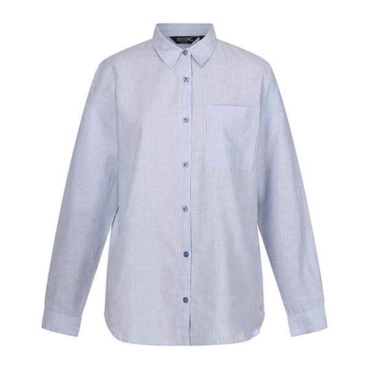 Regatta Primevere Shirt Blue Ticking Stripe