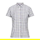Regatta Mindano VIII Short Sleeve Shirt Coronet Blue Check