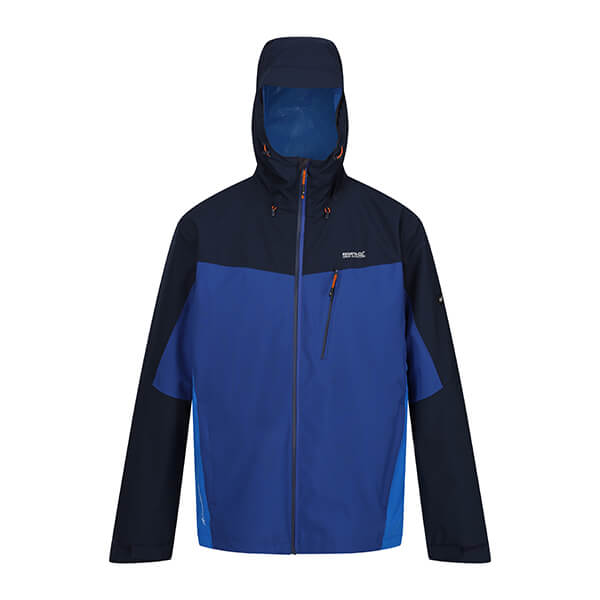 Regatta Mens Birchdale Waterproof Coat Royal Blue Navy