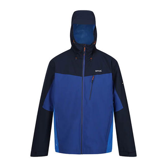 Regatta Mens Birchdale Waterproof Coat Royal Blue Navy