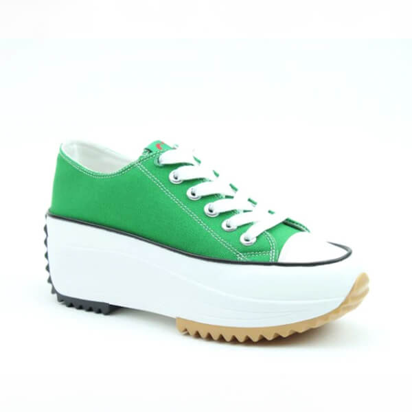 Heavenly Feet Green Strata Trainer