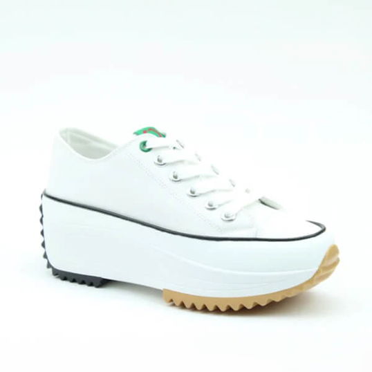 Heavenly Feet White Strata Trainer