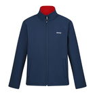 Regatta Mens Cera V Softshell Jacket Moonlight Denim Danger Red