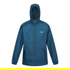Regatta Mens Pack It III Waterproof Jacket Moroccan Blue