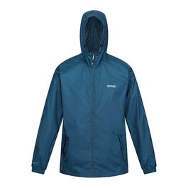 Regatta Mens Pack It III Waterproof Jacket Moroccan Blue