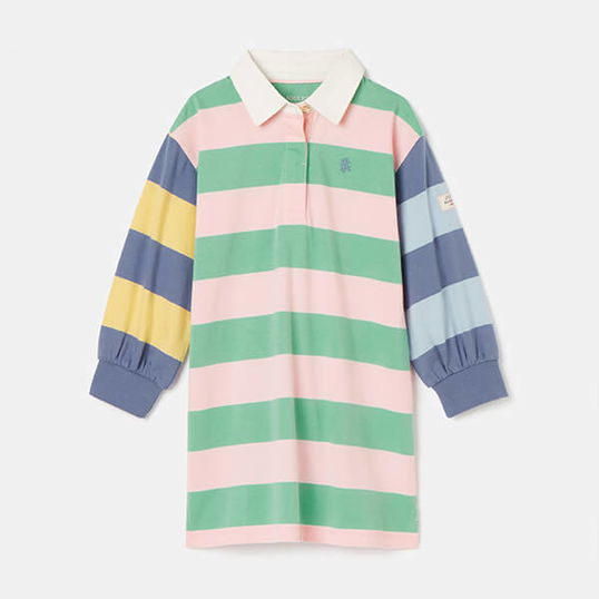 Joules Kids Hotchpotch Emmie Rugby Dress