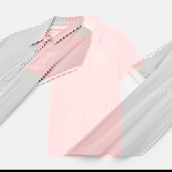Joules Pink Beaufort Polo Shirt