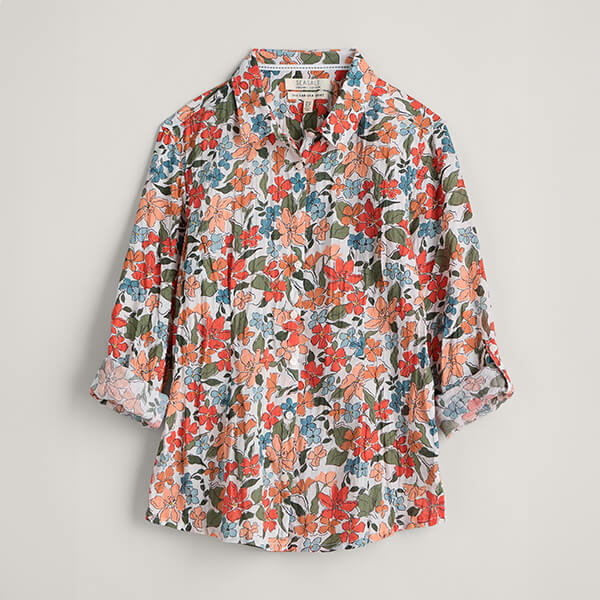 Seasalt Larissa Shirt Anemone Vintage Chalk