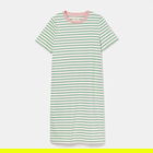 Joules Green Stripe Eden T-Shirt Dress