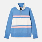 Joules Blue Tadley Quarter Zip Sweatshirt