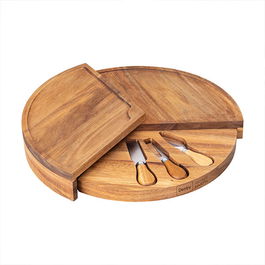 James Martin Denby 4 Piece Cheese Board Set