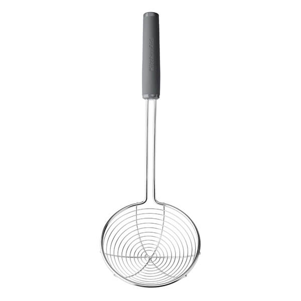 KitchenAid Soft Grip Skimmer Charcoal Grey
