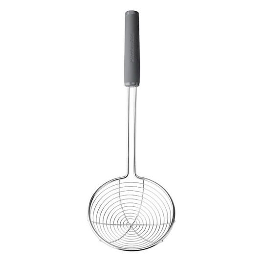 KitchenAid Soft Grip Skimmer Charcoal Grey