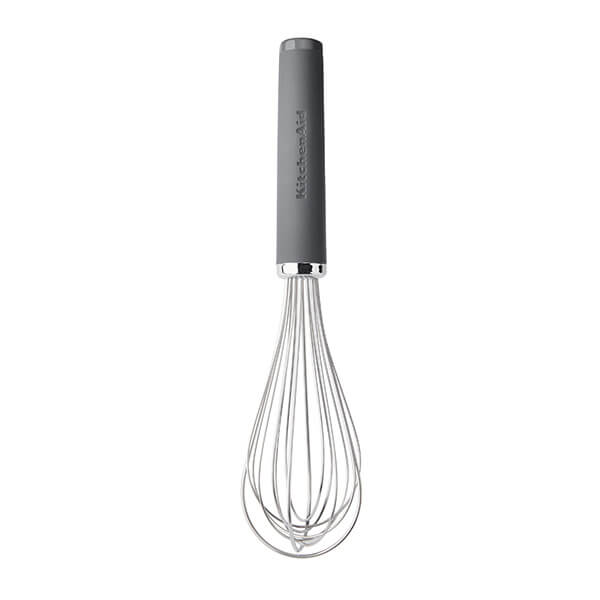 KitchenAid Soft Grip Utility Whisk Charcoal Grey