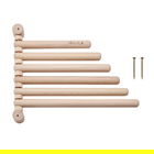 KitchenCraft Idilica Beechwood Wall Rack
