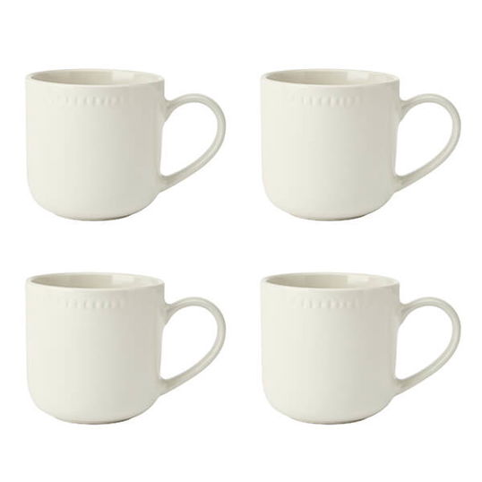 Mikasa Cranborne Set of 4 320ml Mugs