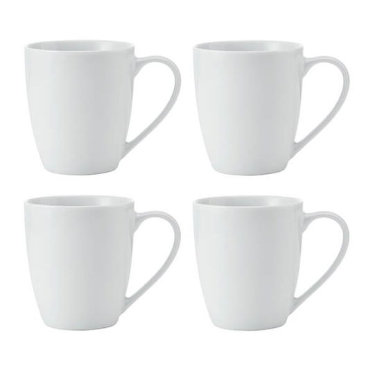 Mikasa Chalk Set of 4 380ml Mugs
